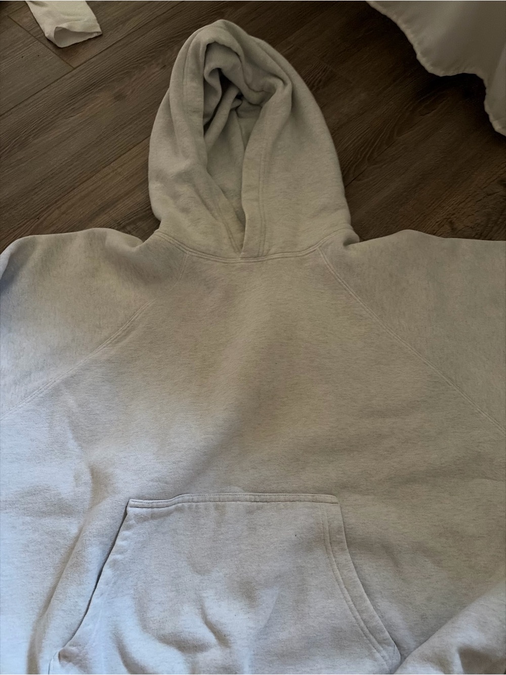 Aritzia Light Gray Pullover Hoodie